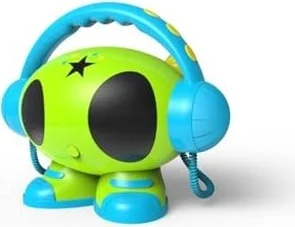 BigBen MP3 karaoke robot green/blue