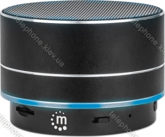 Manhattan metallic LED Speaker black