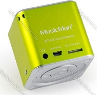 Technaxx mini MusicMan wireless Soundstation BT-X2 green