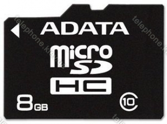 ADATA Turbo microSDHC 8GB Kit, Class 10