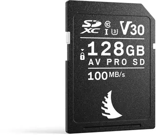 Angelbird AV PRO SD V30 R100/W52 SDXC 128GB, UHS-I U3, Class 10