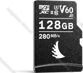 Angelbird AV PRO microSD V60 R280/W160 microSDXC 128GB Kit, UHS-II U3, A1, Class 10