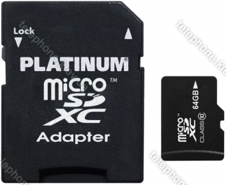 BestMedia Platinum R40/W20 microSDXC 64GB Kit, Class 10