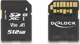 DeLOCK R858/W804 SDXC Express 512GB, SD Express EX I
