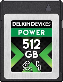 Delkin Power 4.0 R3650/W3240 CFexpress 4.0 Type B 512GB