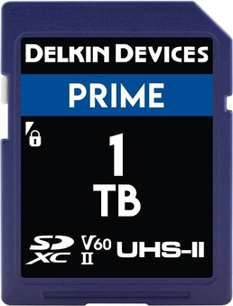 Delkin Prime R280/W150 SDXC 1TB, UHS-II, Class 10