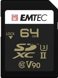 Emtec SpeedIN PRO+ R300 SDXC 64GB, UHS-II U3, Class 10