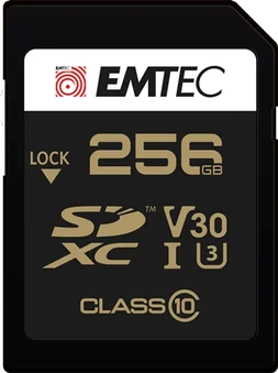 Emtec SpeedIN Pro R95/W85 SDXC 256GB, UHS-I U3, Class 10