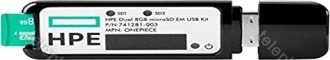 HPE microSD RAID1 USB Boot Drive R28/W29 microSDHC 32GB Kit, UHS-I U1, Class 10