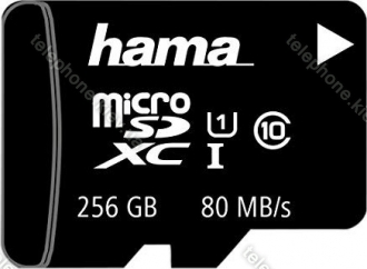 Hama R80 microSDXC 256GB Kit, UHS-I, Class 10
