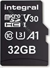 Integral High Speed R100/W30 microSDHC 32GB Kit, UHS-I U3, A1, Class 10