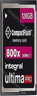 Integral ultima PRO R120/W120 CompactFlash Card 128GB