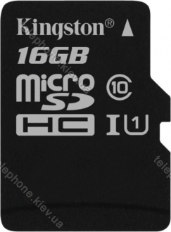 Kingston R45 microSDHC 16GB, UHS-I, Class 10