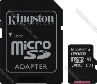 Kingston R45 microSDXC 128GB Kit, UHS-I, Class 10