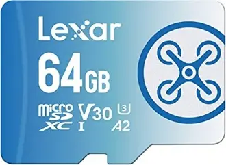 Lexar FLY R160/W60 microSDXC 64GB Kit, UHS-I U3, A2, Class 10