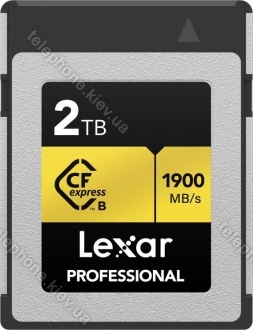Lexar Professional GOLD R1900/W1500 CFexpress Type B 2TB