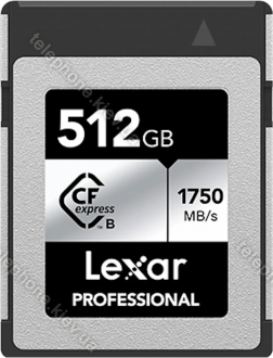 Lexar Professional SILVER R1750/W1300 CFexpress Type B 256GB