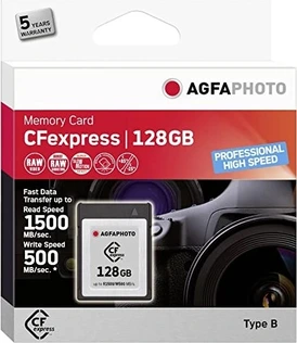 Lupus Imaging AgfaPhoto Prof. High Speed R1500/W500 CFexpress 2.0 Type B 128GB