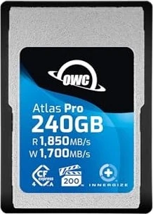 OWC Atlas Pro R1850/W1700 CFexpress 4.0 Type A 256GB