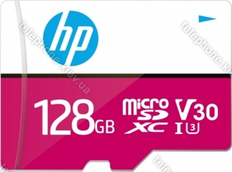 PNY HP mxV30 R100/W85 microSDXC 128GB Kit, UHS-I U3, Class 10