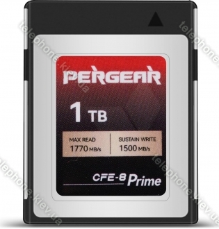 Pergear CFE-B Prime R1770/W1500 CFexpress Type B 1TB mit Cardreader