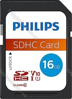 Philips SDHC 16GB, Class 10