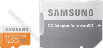 Samsung EVO R48 microSDXC 128GB Kit, UHS-I, Class 10