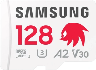 Samsung PRO Plus R180/W130 microSDXC 128GB Sonic the Hedgehog Kit, UHS-I U3, A2, Class 10