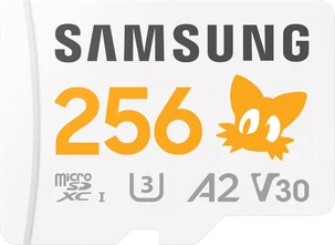 Samsung PRO Plus R180/W130 microSDXC 256GB Sonic the Hedgehog Kit, UHS-I U3, A2, Class 10