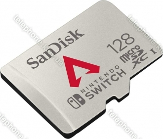 SanDisk Nintendo Switch R100/W90 microSDXC 128GB, UHS-I U3, Class 10