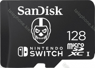 SanDisk Nintendo Switch R100/W90 microSDXC 128GB, UHS-I U3, Class 10