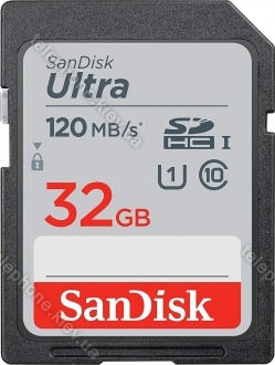 SanDisk Ultra R120 SDHC 32GB, UHS-I U1, Class 10