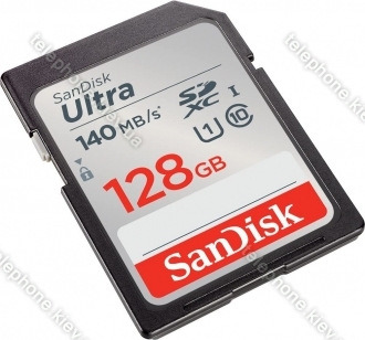 SanDisk Ultra R140 SDXC 128GB, UHS-I U1, Class 10