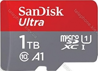 SanDisk Ultra R150 microSDXC 1TB Kit, UHS-I U1, A1, Class 10