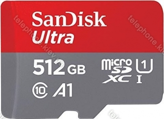 SanDisk Ultra R150 microSDXC 512GB Kit, UHS-I U1, A1, Class 10