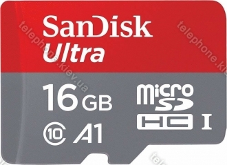 SanDisk Ultra R98 microSDHC 16GB Kit, UHS-I U1, A1, Class 10