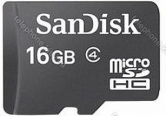 SanDisk microSDHC 16GB, Class 4