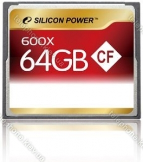 Silicon Power 600x R90 CompactFlash Card 64GB