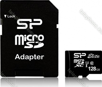 Silicon Power Elite R85 microSDXC 128GB Kit, UHS-I U1, Class 10