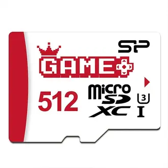 Silicon Power Superior Gaming R100/W80 microSDXC 512GB Kit, UHS-I U3, A1, Class 10