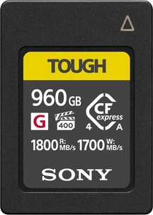 Sony TOUGH CEA-G Series R1800/W1700 CFexpress 4.0 Type A 960GB