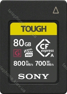 Sony TOUGH CEA-G Series R800/W700 CFexpress Type A 80GB