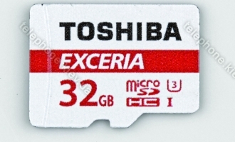 Toshiba Exceria M302-EA R90 microSDHC 32GB Kit, UHS-I U3, Class 10
