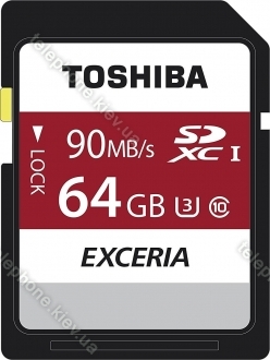 Toshiba Exceria N302 R90 SDXC 64GB, UHS-I U3, Class 10