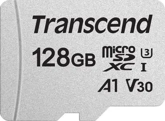 Transcend 300S R100/W40 microSDXC 128GB, UHS-I U3, A1, Class 10