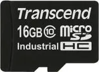 Transcend Industrial 10I R20/W17 microSDHC 16GB, Class 10