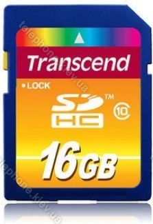 Transcend SDHC 16GB, Class 10