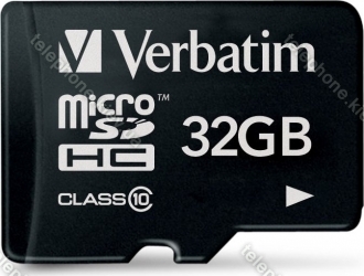 Verbatim Premium 600x R90 microSDHC 32GB, UHS-I U1, Class 10