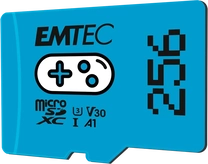 Emtec GAMING R100/W50 microSDXC 256GB, UHS-I U3, A1, Class 10
