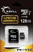 G.Skill microSDXC 128GB Kit, UHS-I, Class 10